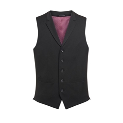 Brook Taverner Sophisticated Proteus Mens Waistcoat Black 36 Regular 1449D