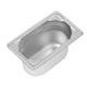 Vogue Heavy Duty Stainless Steel 1/9 Gastronorm Tray 100mm