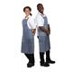 Whites Water Resistant Bib Apron Blue and White