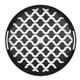 Olympia Kristallon PC Round Non Slip Tray With Handles 355mm