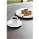 Royal Porcelain Classic White Wide Rim Plates 160mm (12 pack)