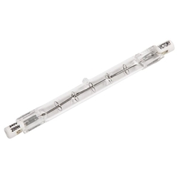 Bare Infrared Quartz Heat Bulb R7 118mm 200W