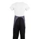 Whites Short Bistro Apron Charcoal