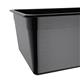 Vogue Polycarbonate 1/1 Gastronorm Container 200mm Black