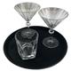 Beaumont Non-Slip Round Tray Black 280mm