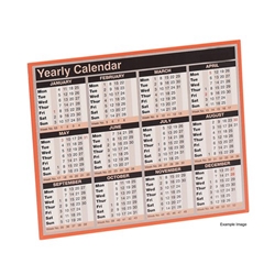 Year to View Calendar 2026 KFYC126