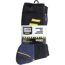 Safety Jogger SJ Sock Black/Yellow