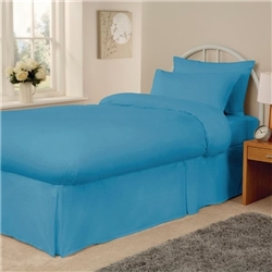 Mitre Essentials Spectrum Fitted Sheet Turquoise Double