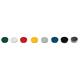 Bi-Office Round Magnets; 30mm; Assorted Colour; Pack of 10