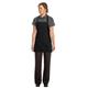 Chef Works Three Pocket Bib Apron Black