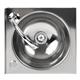 Basix Stainless Steel Knee Operated Hand Wash Basin