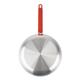 Hygiplas Aluminium Non-stick Teflon Platinum Plus Frying Pan with Red Handle 28cm