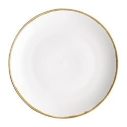 Olympia Kiln Chalk Round Coupe Plate 280mm (4 Pack)