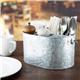 Olympia Galvanised Steel Table Tidy