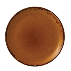 Dudson Harvest Evolve Coupe Plates Brown 288mm (12 pack)