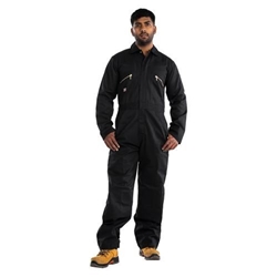 Unbreakable U272 Zip Coverall Black Small (Tall)