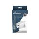 MediaRange GaN Fast Charging Adapter UK Plug 1xUSB-C and 1xUSB-A 45W White MRMA113-UK