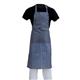 Whites Water Resistant Bib Apron Blue and White