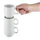 Olympia Whiteware Stacking Mugs 284ml 10oz (12 Pack)
