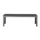 Bolero Valletta Grey Slatted Benches (2 Pack)