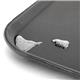 Olympia Kristallon Polypropylene Rectangular Non-Slip Tray Black 457mm