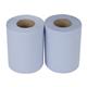 Nisbets Essentials Centrefeed Blue Rolls 2-Ply 320 Sheets (2 pack)