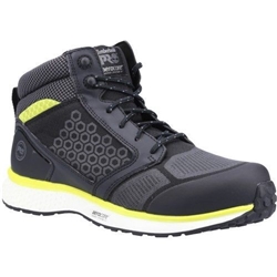 Timberland Pro Reaxion Mid S3 ESD SRC Safety Trainers Boot Black/Yellow [Size UK 12/ EU 47]