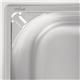 Vogue Heavy Duty Stainless Steel 1/1 Gastronorm Tray 150mm