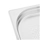 Vogue Stainless Steel Perforated 1/2 Gastronorm Tray 40mm