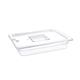 Vogue Polycarbonate 1/2 Gastronorm Container 65mm Clear