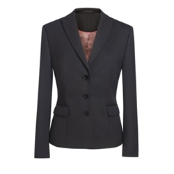 Brook Taverner Performance Ritz Ladies Tailored Fit Jacket Black UK 18 Long 2227D