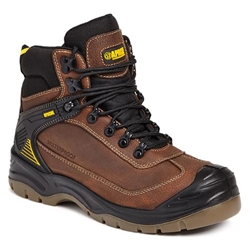 Apache Ranger S3 WR SRA Waterproof Safety Hiker Brown [Size UK 11/ EU 46]