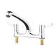Vogue Twin Mixer Lever Deck Tap