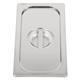 Vogue Heavy Duty Stainless Steel 1/3 Gastronorm Tray Lid