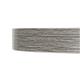 Bolero Pre-Drilled Round Melamine Table Top Ash Grey 600mm