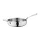 Vogue Stainless Steel & Aluminium Tri-Wall Sauté Pan 240mm