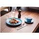 Olympia Cafe Coupe Plate Blue - 205mm 8" (Box 12)