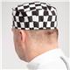 Whites Chefs Skull Cap Big Black & White Check