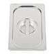 Vogue Heavy Duty Stainless Steel 1/4 Gastronorm Tray Lid