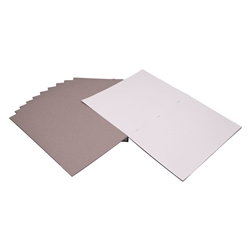Drawing Book - Grey/White - A4 - Pack of 100