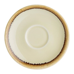 Olympia Kiln Espresso Saucer Sandstone 115mm (6 Pack)