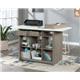 Teknik Craft Work Table/Island W1524 x D762 x H914mm Mystic Oak White Finish - 5427456