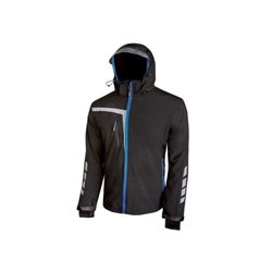 U Power Quick Soft Shell Stretch Jacket Carbon Black 2XL