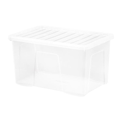Wham Crystal Storage Box and Lid 60Ltr