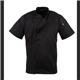 Chef Works Springfield Zipper Mens Chef Jacket Black S