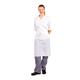 Whites Water Resistant Bib Apron White