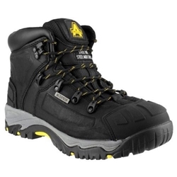 Amblers Safety AS803 Broad S3 WR HRO SRC Safety Boot Black [Size UK 10/ EU 44]