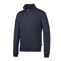 Snickers 2818 Half Zip Sweatshirt Navy Large