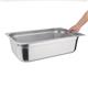 Vogue Stainless Steel 1/1 Gastronorm Tray with Lid