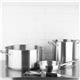 Vogue Stainless Steel Deep Stock Pot 24cm